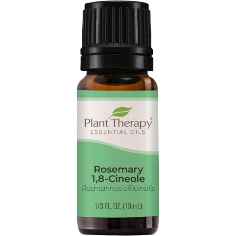 Plant Therapy Rosemary Essential Oil 100% Pure, Undiluted, Natural Aromatherapy 10 mL (1/3 fl oz)