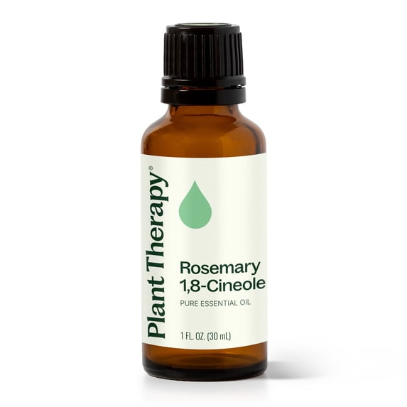 Plant Therapy Rosemary Essential Oil 100% Pure, Undiluted, Natural Aromatherapy , 30 mL (1 oz)