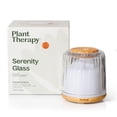 thumbnail image 1 of Plant Therapy Serenity Glass Diffuser, Elegant Glass Cover, Intermittent & Continuous Mist, Multiple Light Settings, Essential Oil Diffuser, 250 Square Feet Coverage, 1 of 8