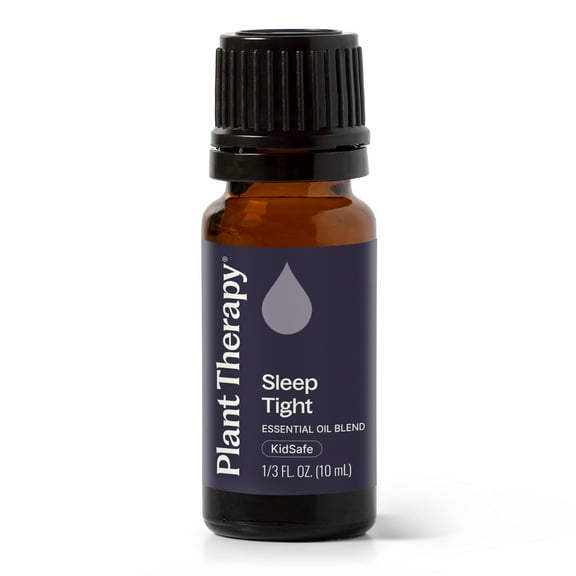 Plant Therapy Sleep Tight Essential Oil Blend 10 mL (1/3 oz) 100% Pure, Undiluted, Natural Aromatherapy