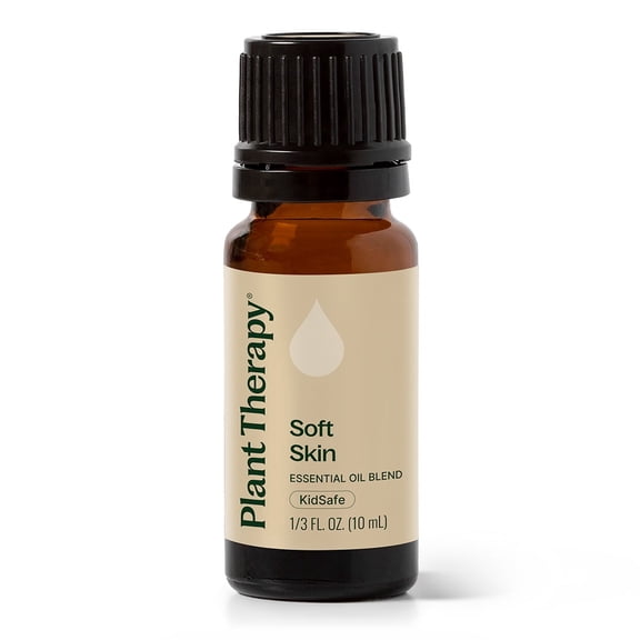 Plant Therapy Soft Skin Synergy Essential Oil 10 mL (1/3 oz) 100% Pure, Undiluted, Natural Aromatherapy
