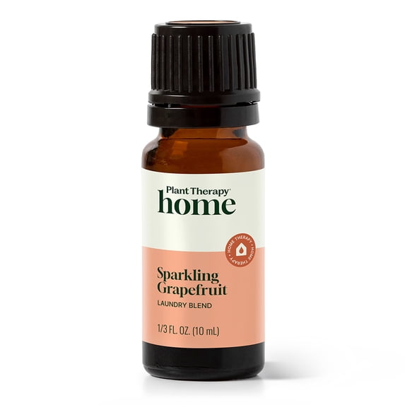Plant Therapy Home Sparkling Grapefruit Laundry Essential Oil Blend 10 mL (1/3 oz) Pure, Undiluted, Wash Fragrance and Scent Enhancer