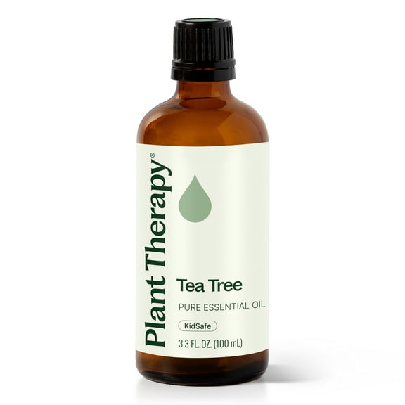 Plant Therapy Tea Tree Essential Oil 100% Pure, Undiluted, Natural Aromatherapy, Therapeutic Grade 100 mL (3.3 oz)