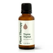 Plant Therapy Thyme Thymol Essential Oil 100% Pure, Undiluted, Natural Aromatherapy, Therapeutic Grade 30 mL (1 oz)