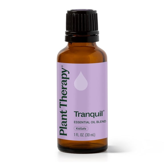 Plant Therapy Tranquil Essential Oil Blend - Peace & Calming Blend 100% Pure, Natural Aromatherapy 30 mL (1 oz)