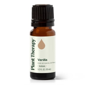 Plant Therapy Vanilla Botanical Extract, 10 mL (1/3 oz), 100% Pure, Undiluted, Natural Aromatherapy
