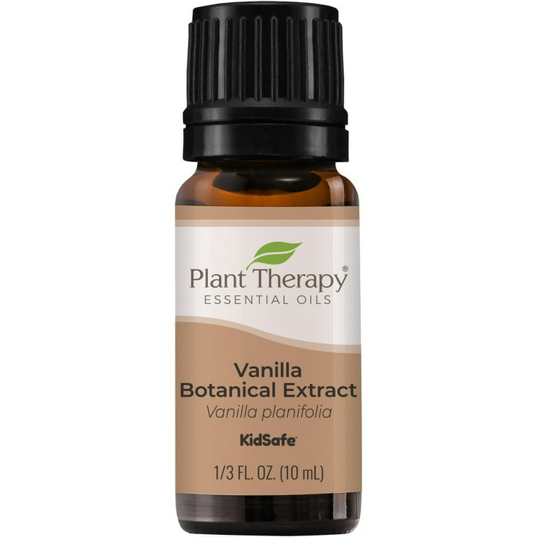 Plant Therapy Vanilla Botanical Extract 10 mL (1/3 oz) 100% Pure,  Undiluted, Therapeutic Grade