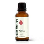 Plant Therapy Vetiver Essential Oil 100% Pure, Undiluted, Natural Aromatherapy 30 mL 1 oz