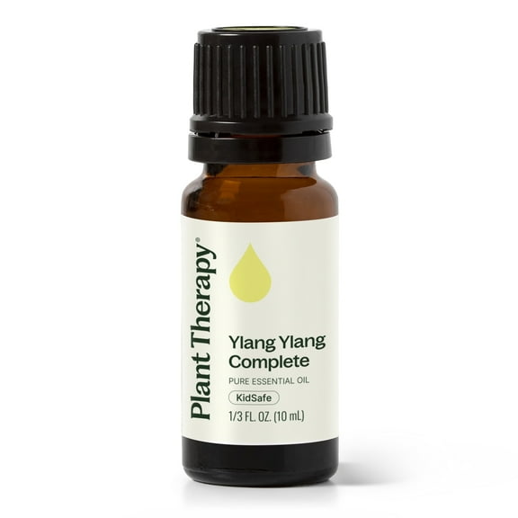 Plant Therapy Ylang Ylang Complete Essential Oil 100% Pure, Undiluted, Natural Aromatherapy, Therapeutic Grade 10 mL (1/3 oz)
