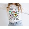 thumbnail image 1 of Plant These Save Bees Sweatshirt: Wildflower Gardener Graphic All Size S-5XL, 1 of 4