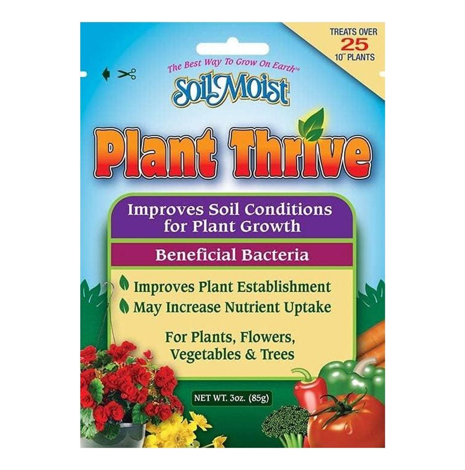 Plant Thrive 3oz Bag Beneficial Soil Additive for Plants Flowers