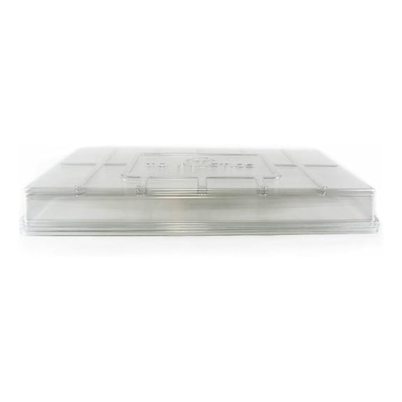 Plant Tray Clear Plastic Humidity Domes: Pack of 25 - Fits 10 Inch x 20 Inch Garden Germination Trays - Greenhouse Grow Covers
