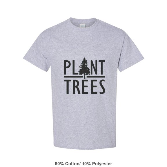 Plant Trees Nature Camping Earth Friendly Save Life T-Shirt, for men & women, up to size 5XL