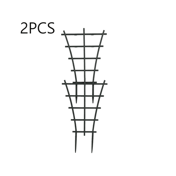 Plant Trellis Indoor, 2Pcs Stackable Plant Trellis for Climbing Plants Indoor, Small Plant Climbing Trellis for Potted Plants Plastic Climbing Plant Support Trellis for Houseplant Hoya Pothos