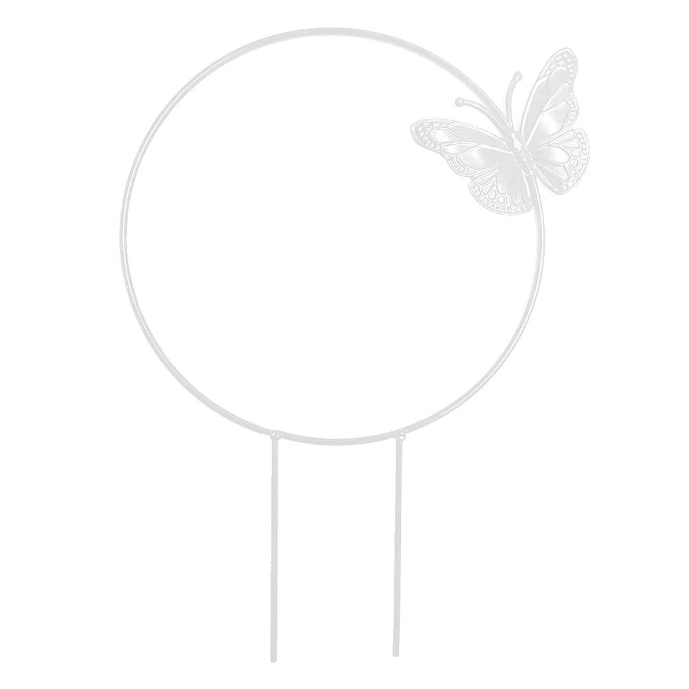 Plant Trellis Indoor Plant Trellis Flower Pot Holder Small Round Circle