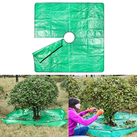 Plant Trimming Tarp Outdoor Leaf Storage Mat Easy Clean Garden Blanket Pruning Cleanup Mat Foldable Garden Tarp