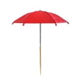 thumbnail image 1 of Umbrella Adjustable Garden Shade Umbrella with Iron Poles Outdoor Multifunctional Sun Shade for Potted Flowers Weatherproof Sun Protection for Backyard Patio, 1 of 7