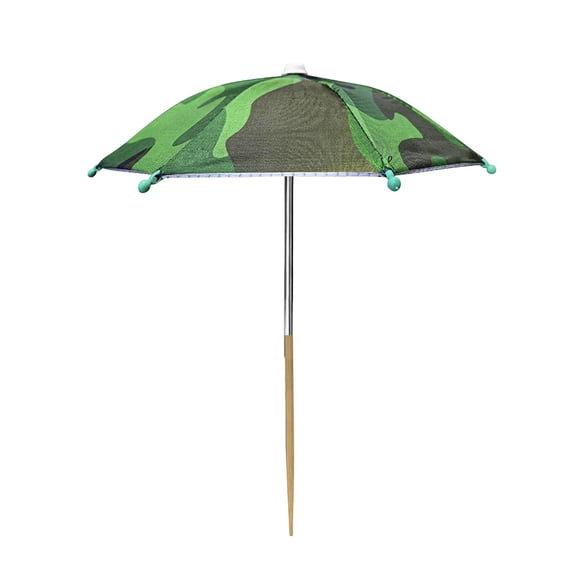 Umbrella Adjustable Garden Shade Umbrella with Iron Poles Outdoor Multifunctional Sun Shade for Potted Flowers Weatherproof Sun Protection for Backyard Patio