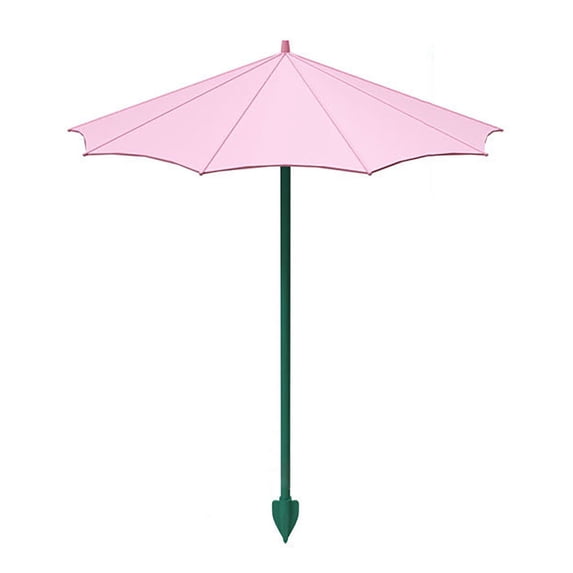 Umbrella for Outdoor Plants, 10.5" UV-Resistant Sun Shade Cover for Potted Garden Beds Seedlings, Flower Sun Protection for Patio Porch Greenhouse Summer Scene