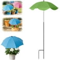 thumbnail image 1 of Plant Umbrella Shade for Potted Plants, Plant Umbrellas for Outdoor Plants, Adjustable 40in Higher 23.6in Larger Garden Umbrella Sun Shade Cover for Plant Flower, 1 of 6