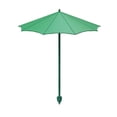 thumbnail image 1 of Plant Umbrellas for Outdoor Plants, 10.4"×17.3" Adjustable Plant Umbrella Sunshade, Garden Plant Umbrella Shade, Plastic Pot Cover Sunshade Umbrella, Plant Shrub Growth Sun Protector,Green, 1 of 4