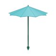 thumbnail image 1 of Plant Umbrellas for Outdoor Plants, 10.4"×17.3" Adjustable Plant Umbrella Sunshade, Garden Plant Umbrella Shade, Plastic Pot Cover Sunshade Umbrella, Plant Shrub Growth Sun Protector,Light Blue, 1 of 5