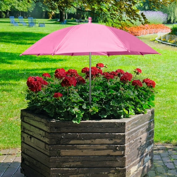 Plant Umbrellas for Outdoor Plants, Adjustable Angles And Heights Plant Shade Umbrella For Patio,Sun Protection Cover Umbrella for Potted Plants, Garden Beds and Lawn Flowers
