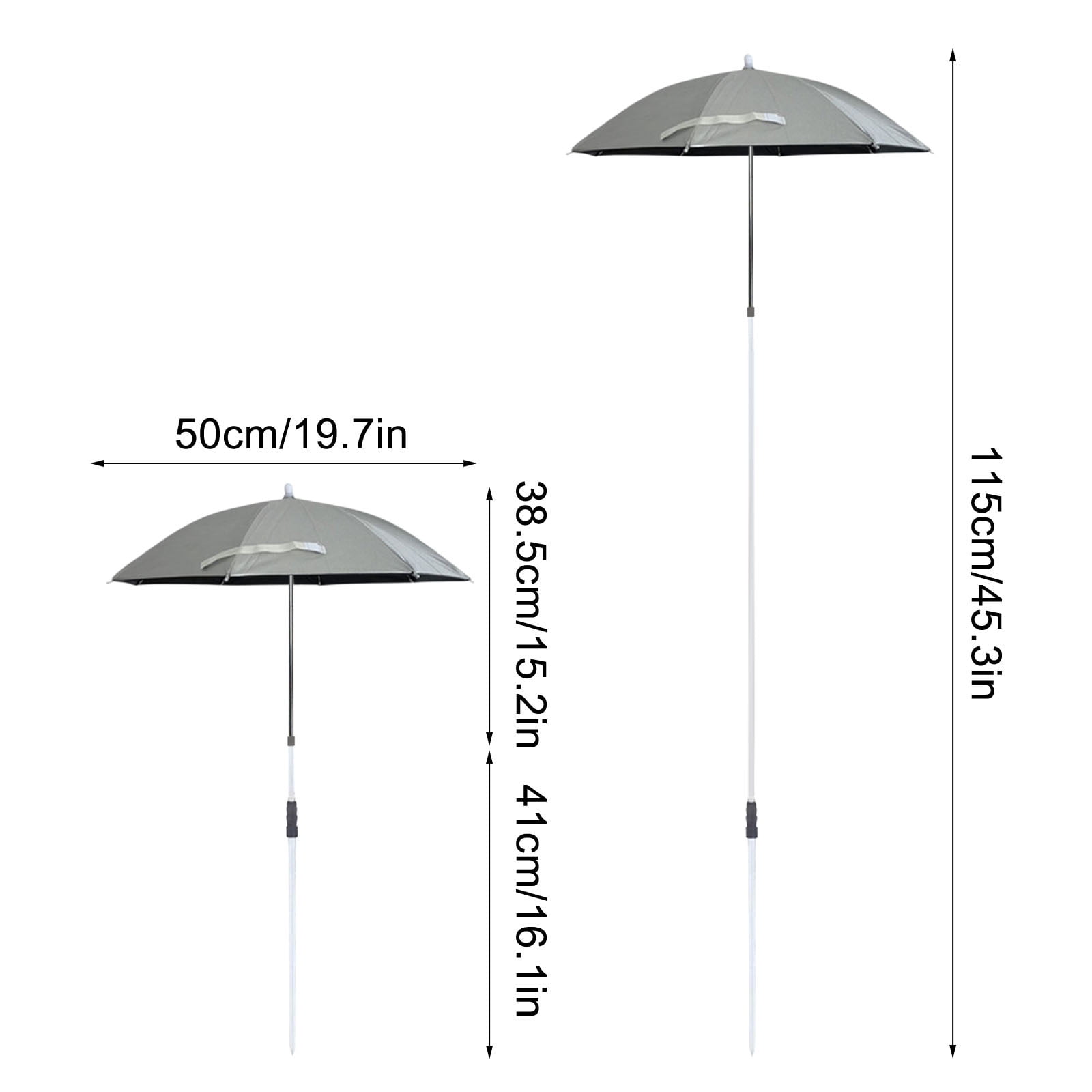 Garden Study Clear Umbrella
