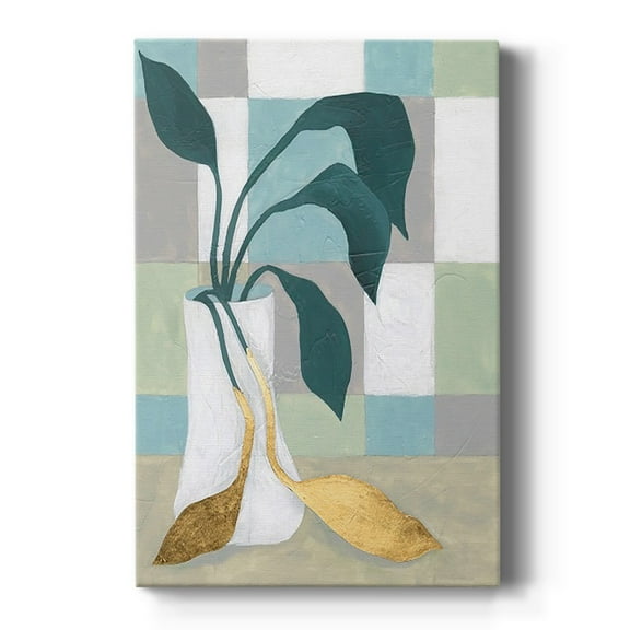 Plant Vased II Premium Gallery Wrapped Canvas - Ready to Hang