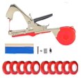 Plant Vine Tying Machine Tapener Tool, (Red) Garden Plant Tape Tool