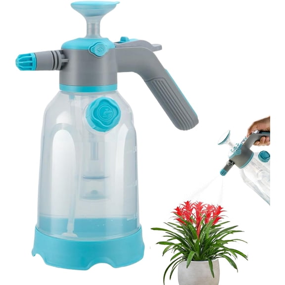 Plant Watering Can, Dual Use Outdoor & Indoor Plant Misting System with Dual Mode Nozzle, Outdoor Pitcher, Garden Sprayer, Indoor Plant Mister for Lawn, Patio