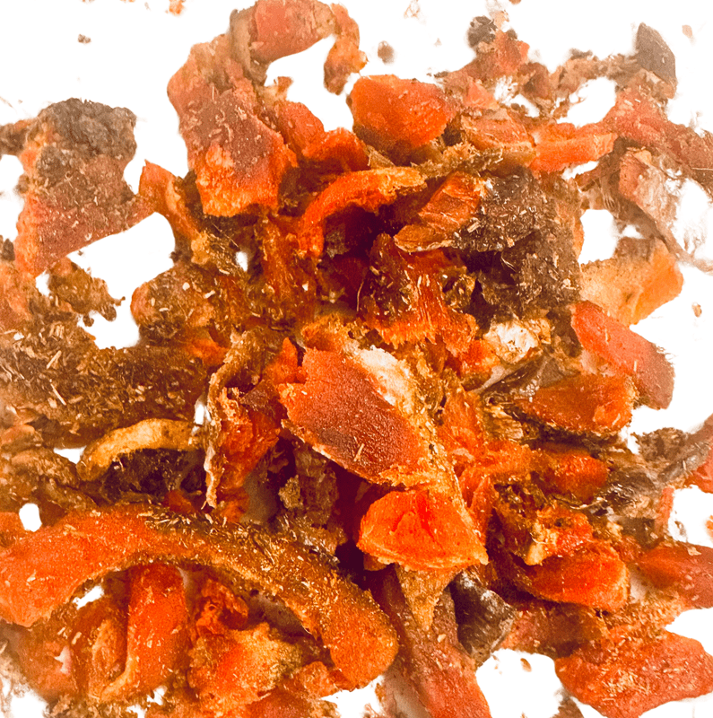 Plant Whisper Dreams + 1 Month Supply Sustainably raised grilled calming sockeye salmon jerky bites supplments for cats - 16 oz