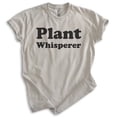 thumbnail image 1 of Plant Whisperer Shirt, Unisex Women's Men's Shirt, Plant Shirt, Gardening Shirt, Garden Shirt, Light Silk Gray, 3X-Large, 1 of 6
