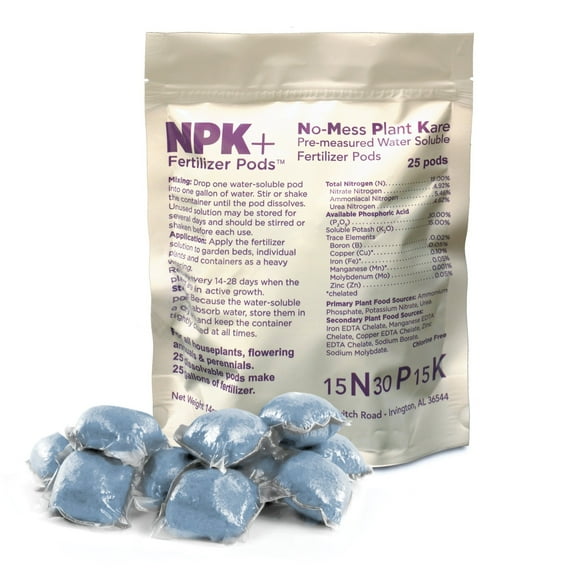 Plant With Purpose NPK+ Fertilizer Pods All Purpose 14 oz. (25-Pack)