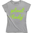 thumbnail image 1 of Plant lady Garden Flowers Plants Nature Lover Funny Vegan Vegetarian Women T-Shirt, 1 of 4