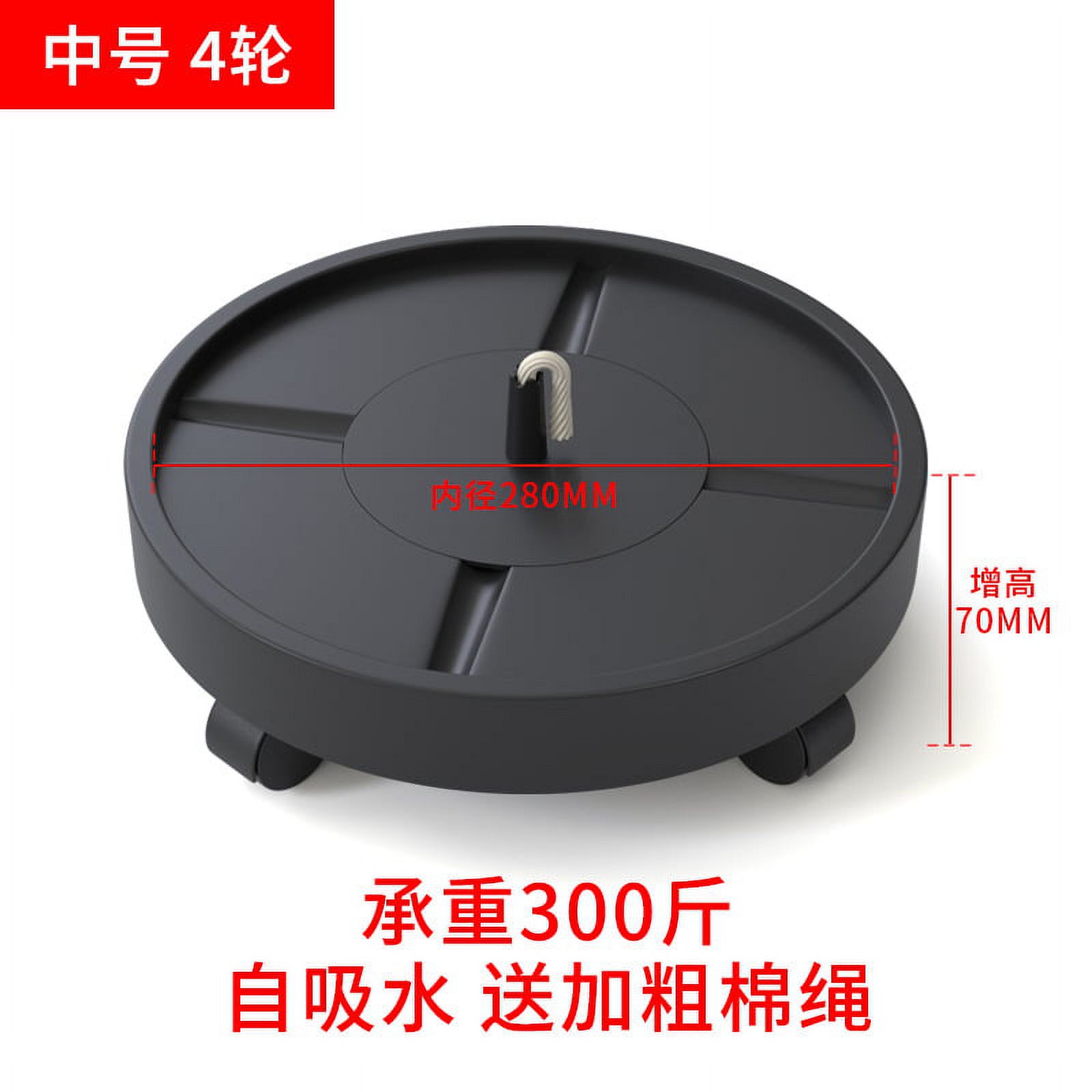 Plant water tray Plant Tray with Builtin Wheels Rolling Planter