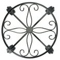thumbnail image 1 of Gear GO 30 cm Black Metal Plant with Wheels, 1 of 4