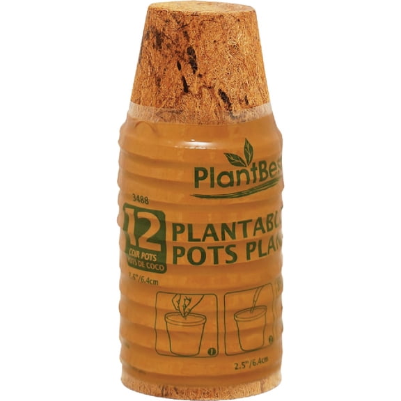 PlantBest Coconut Coir Plantable Pot - Pack of 2