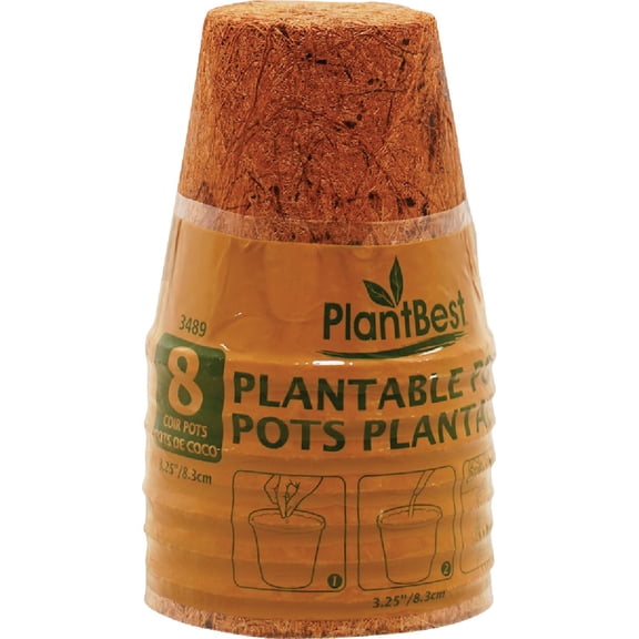 PlantBest Coconut Coir Plantable Pot - Single Pack