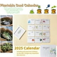 Plantable Seed Calendar 2025 Ideal Planner 2025, Embedded with Growable