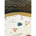 Plantable Seed Calendar 2025,Seed Calendar From January 2025 to