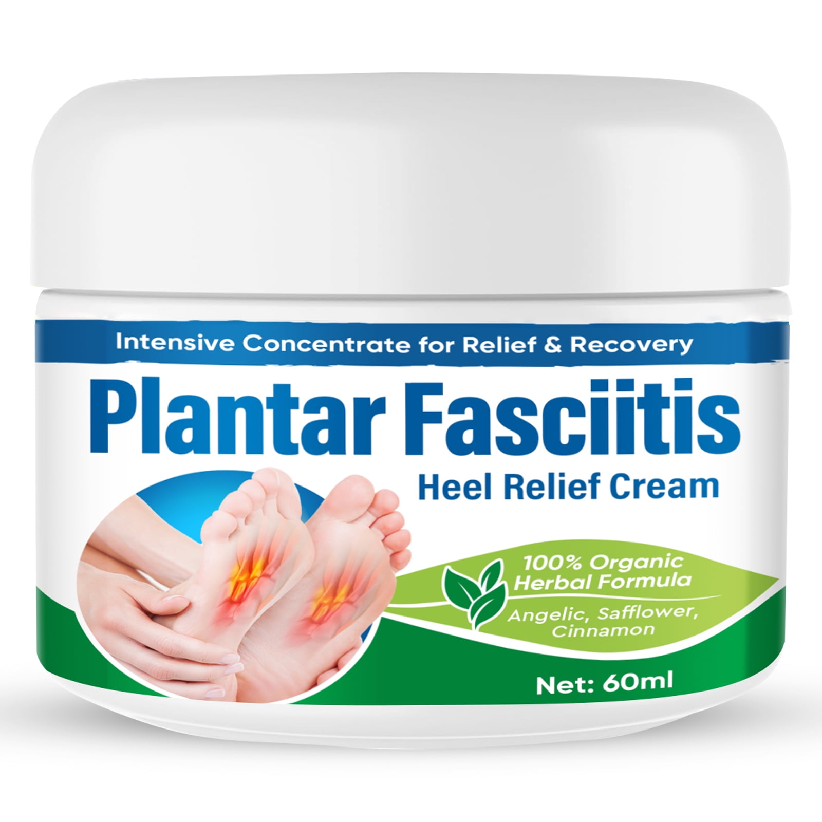 Plantar Fasciitis Cream, Fast Acting Plantar Fasciitis Relief Cream