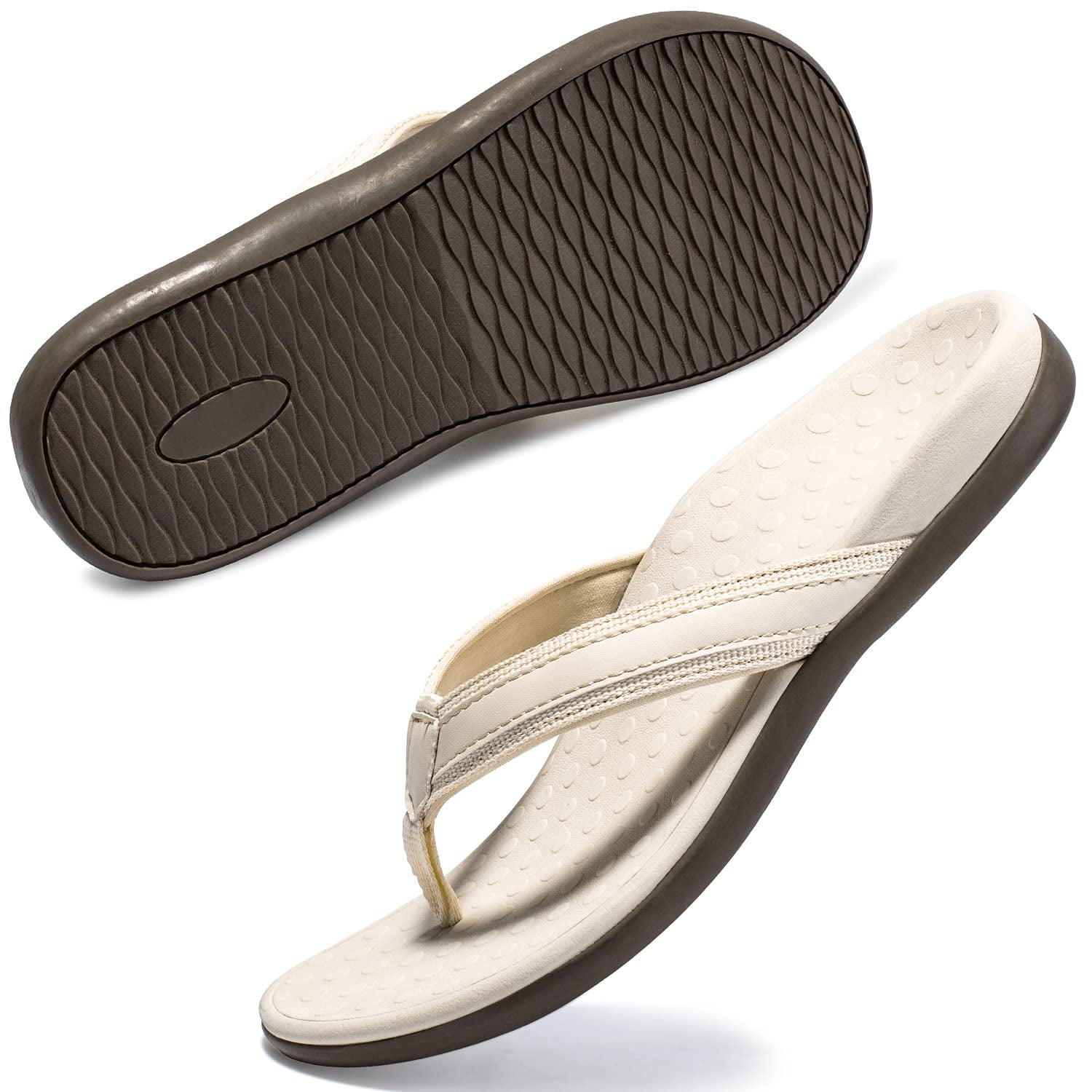 Best women's flip flops with arch support sale
