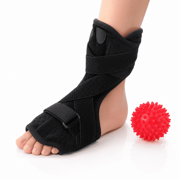 Plantar Fasciitis Foot Splint,Night Dorsal Splint Foot Support Arch Orthotic Brace for Drop Foot,Achilles Tendinitis,Heel Spurs,Heel Pain Relief