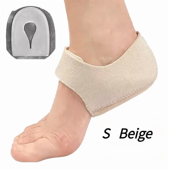 Plantar Fasciitis Heel Spur Foot Support With U-Shaped Silicone Gel Heel Cups for Heel Pain Relief Insoles for Man Woman Walking