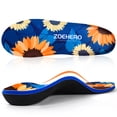 thumbnail image 1 of Plantar Fasciitis Insoles for Men Women,Arch Support Inserts for Plantar Fasciitis Relief,Flat Feet Insoles,Foot Pain Relief,Comfort Shoe Insoles for Standing All Day,Hiking, 1 of 7