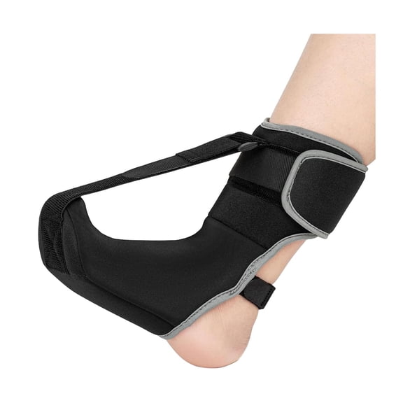 Plantar Fasciitis Night Splint Adjustable Night Splint for Plantar Fasciitis Foot Drop Breathable Sbr Ankle Brace with Arch Support Non-slip for Pain