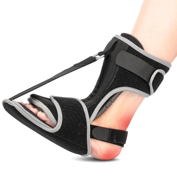 Plantar Fasciitis Night Splint Adjustable Sponge Padding Ankle Arch Support Stretch Boot Tendonitis Relief Foot Drop Brace