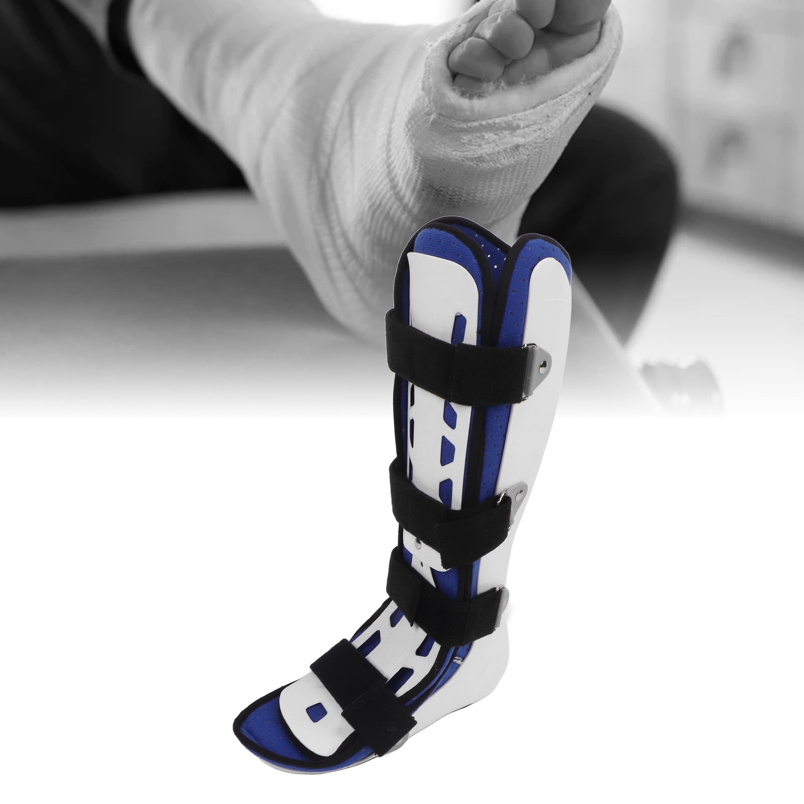 Plantar Fasciitis Night Splint, Full Cover Breathable Foot Brace Boot