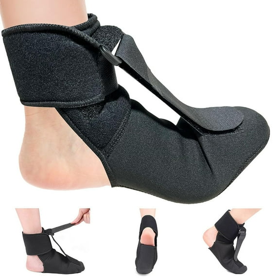 Plantar Fasciitis Night Splint Sock Adjustable Foot Support Medium Size